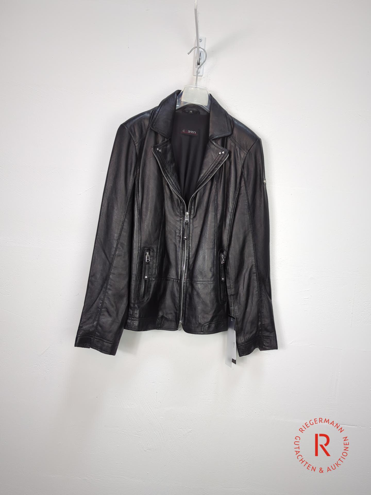 DAMEN LEDERJACKE GRÖSSE 38